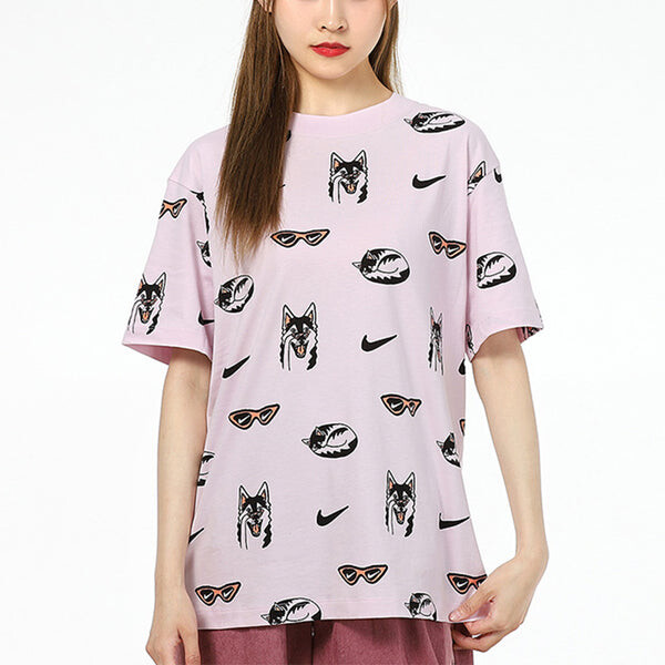 Футболка как w спортивная одежда bf dog aop королевский Nike, красный — фото 3