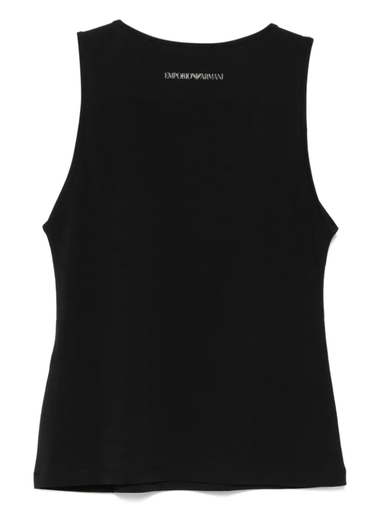 Топ с логотипом Emporio Armani, черный — фото 2