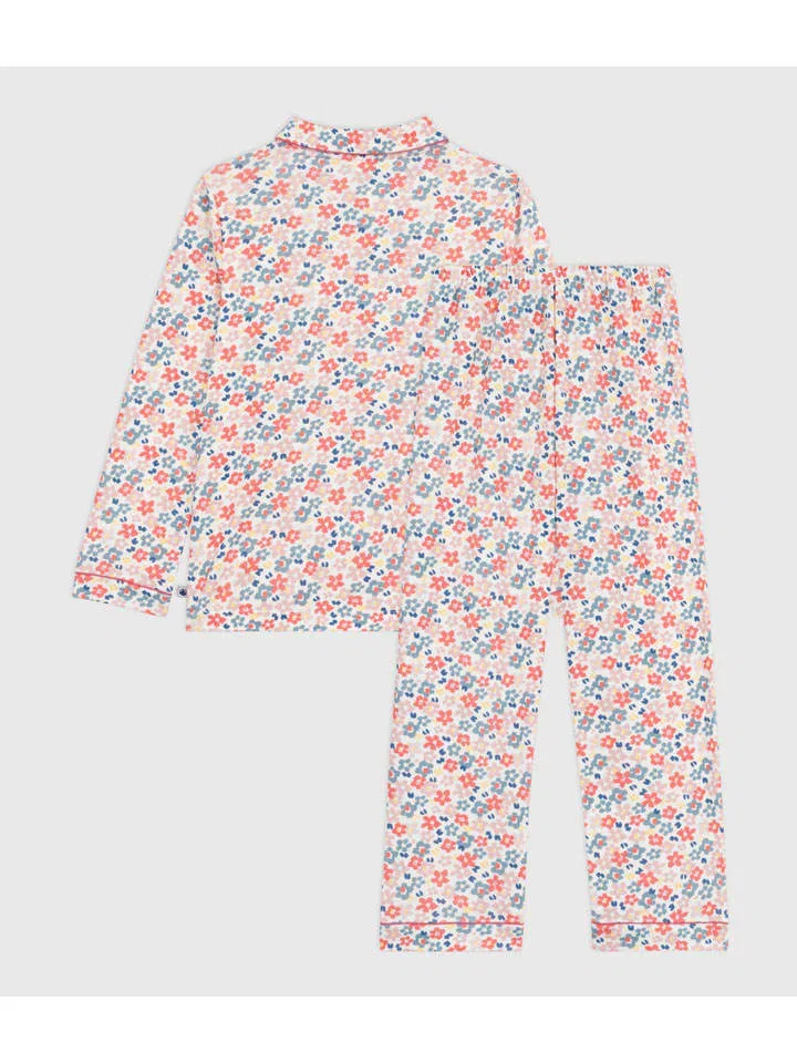 Пижама из хлопка, Petit Bateau, разноцветная — фото 2