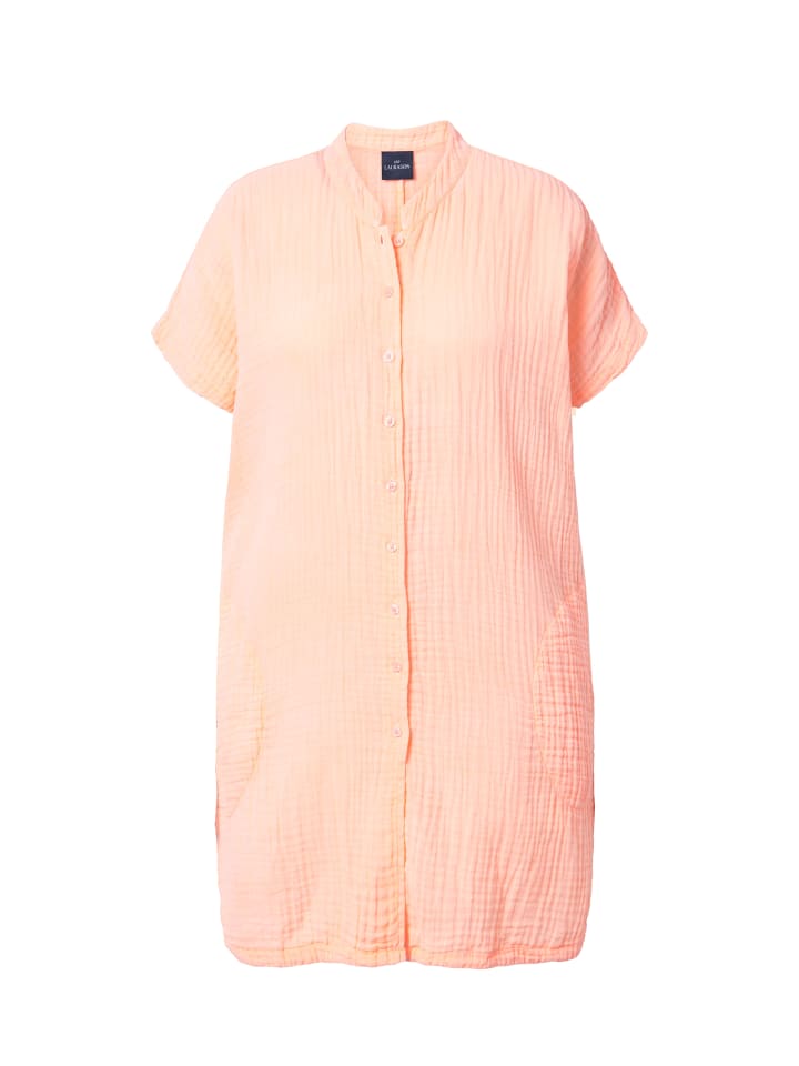 

Блузка-рубашка неоново-кораллового цвета LAURASØN