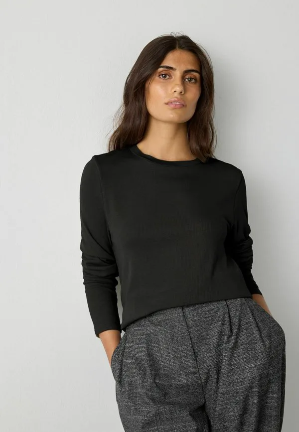 

Футболка с длинными рукавами regular fittouch Next, Black, Черный, Футболка с длинными рукавами regular fittouch Next, Black