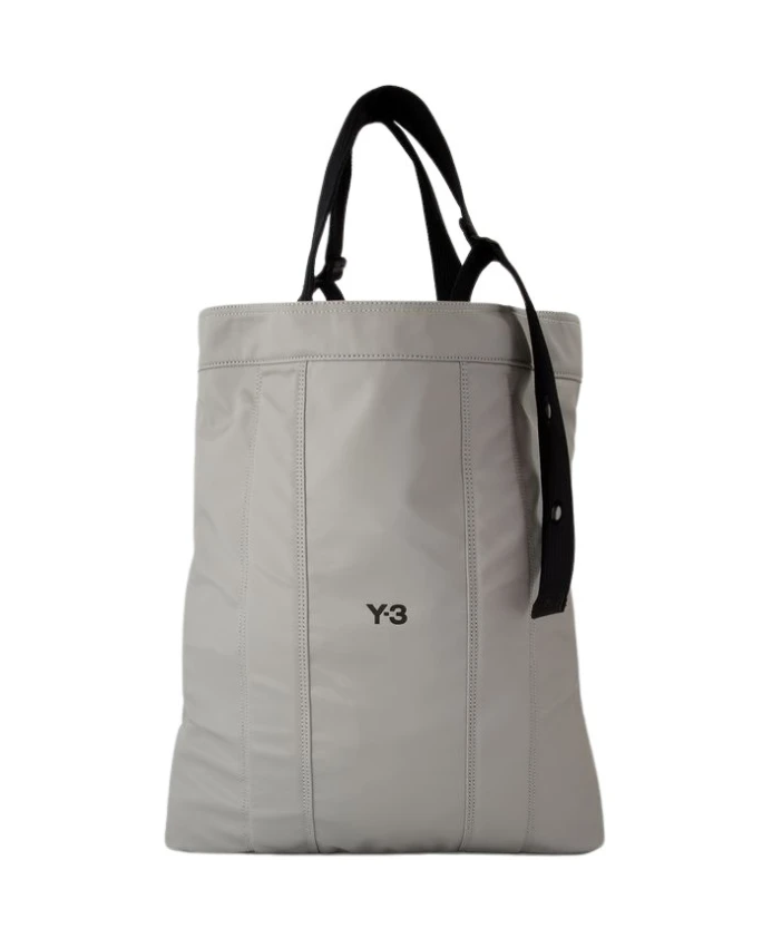 

Сумка тоут из синтетического материала Y-3, бежевый