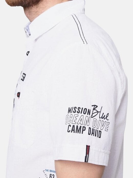 

Рубашка с коротким рукавом Camp David, белый