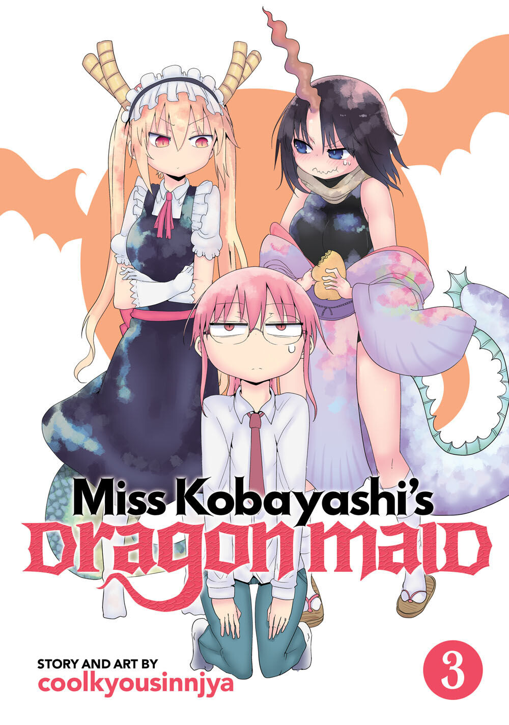 

Манга Miss Kobayashi's Dragon Maid Manga Volume 3