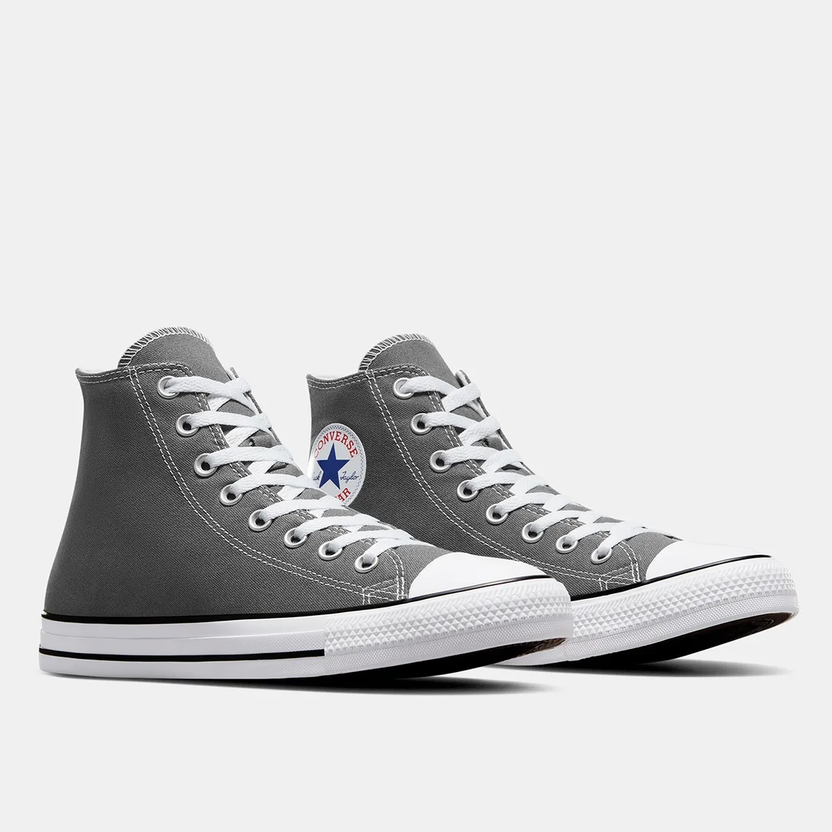 Повседневные кеды унисекс Chuck Taylor All Star высокие парусиновые Converse, темно-серый — фото 2