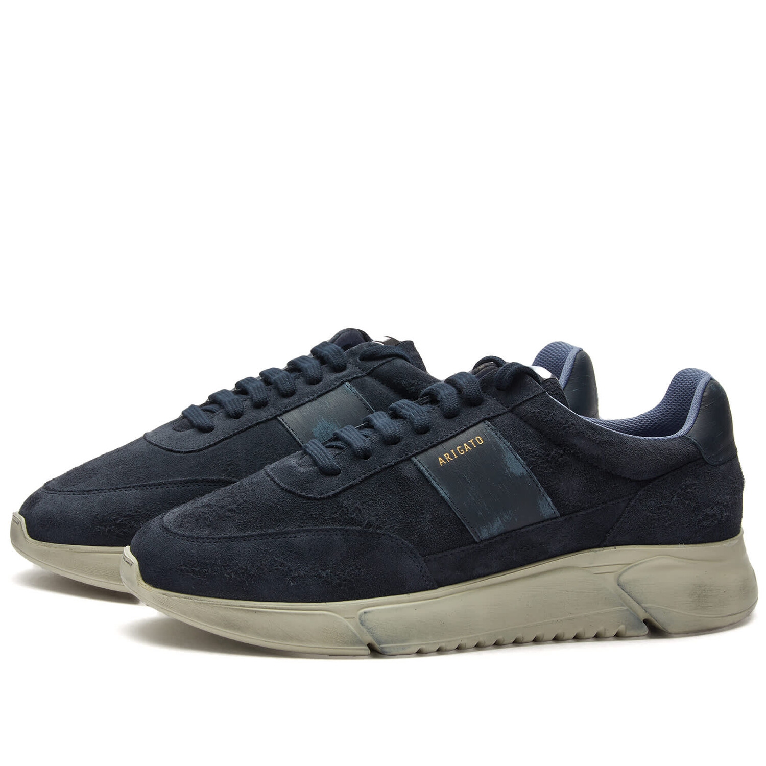 

Кроссовки Axel Arigato Genesis Vintage Runner Distressed, цвет Blue & White, Черный, Кроссовки Axel Arigato Genesis Vintage Runner Distressed, цвет Blue & White