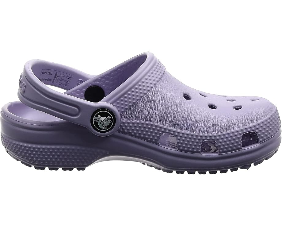 Детские клоги Crocs Classic (маленькие дети/большие дети) Crocs Kids, Lavender — фото 4