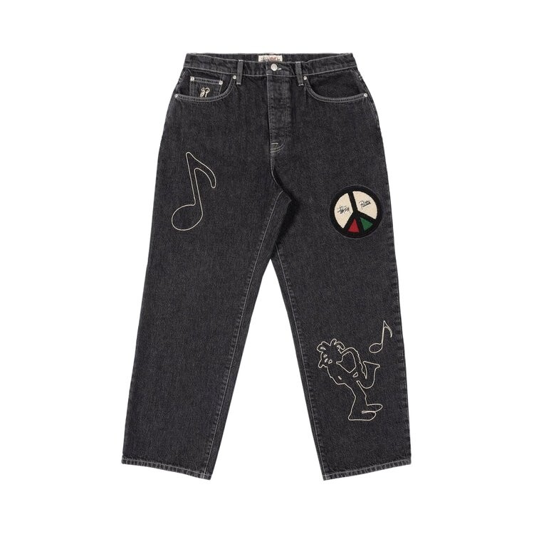

Джинсы Stussy x Patta Big Ol' Jean, черный