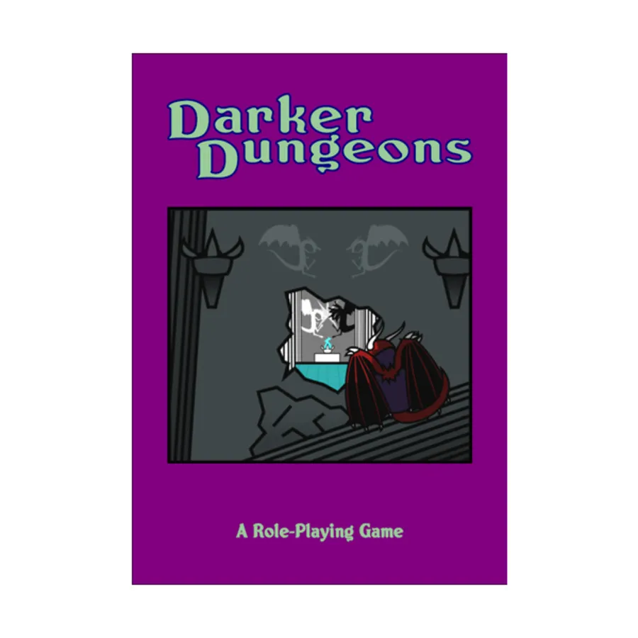 

Darker Dungeons, Dark Dungeons - Retro Role Playing Rules, мягкая обложка