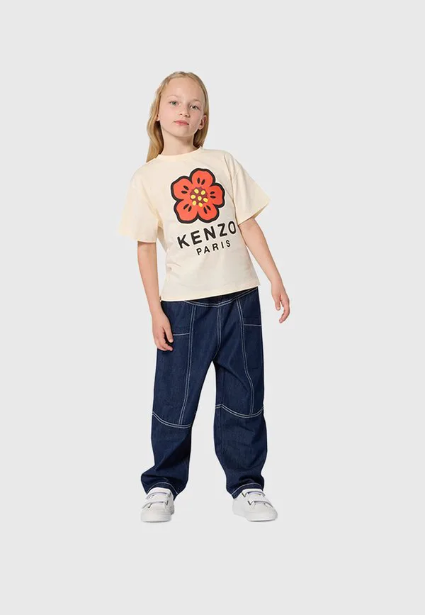 Футболка с принтом kurzärmeliges Kenzo Kids, Nougat — фото 2
