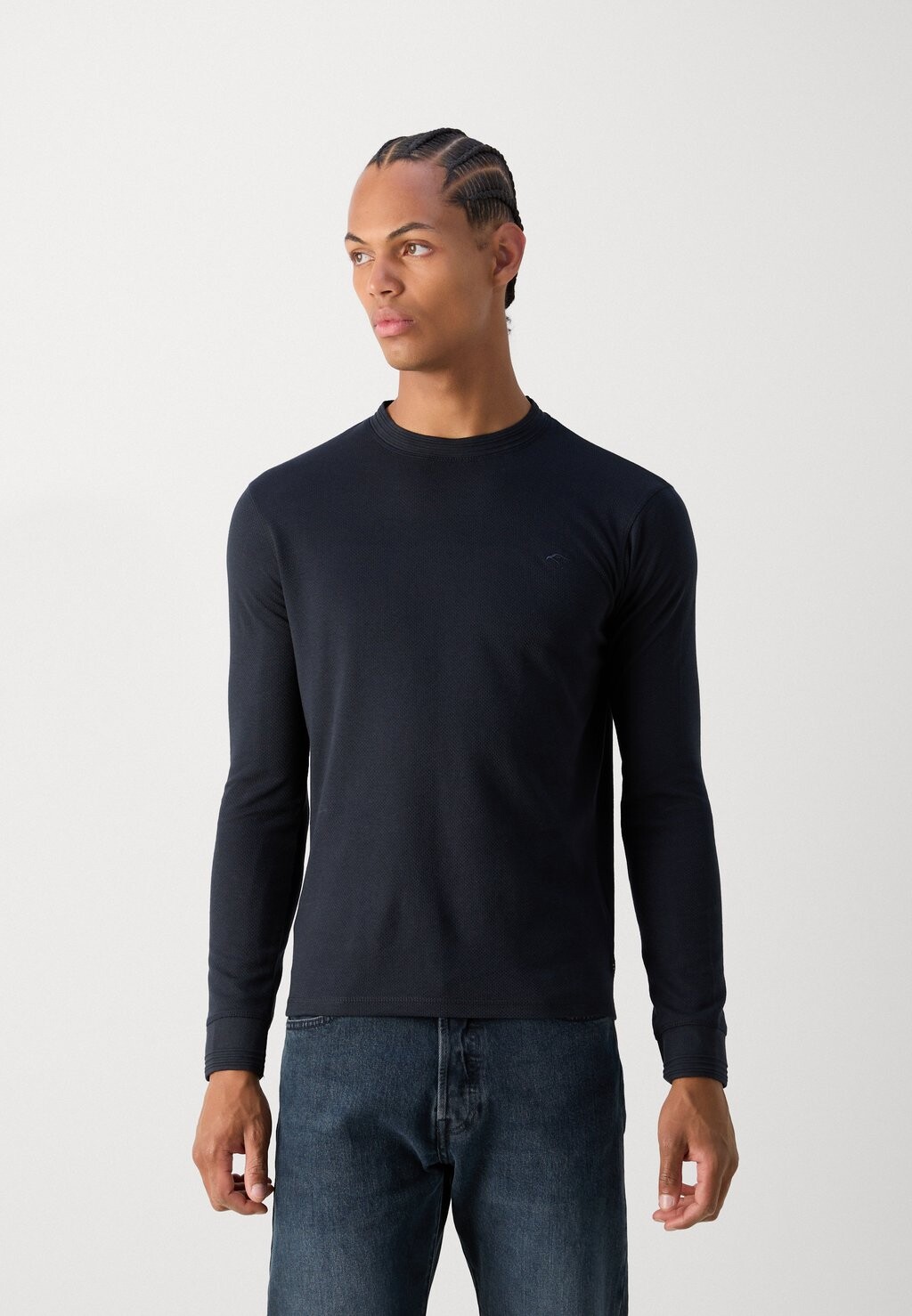 

Топ с длинными рукавами INDICODE JEANS, темно-синий