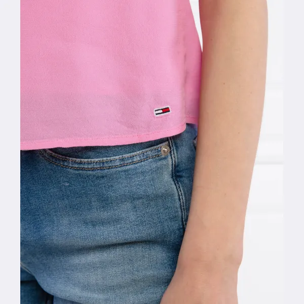 Топ на бретельках стандартного кроя tjw Tommy Hilfiger, розовый — фото 4