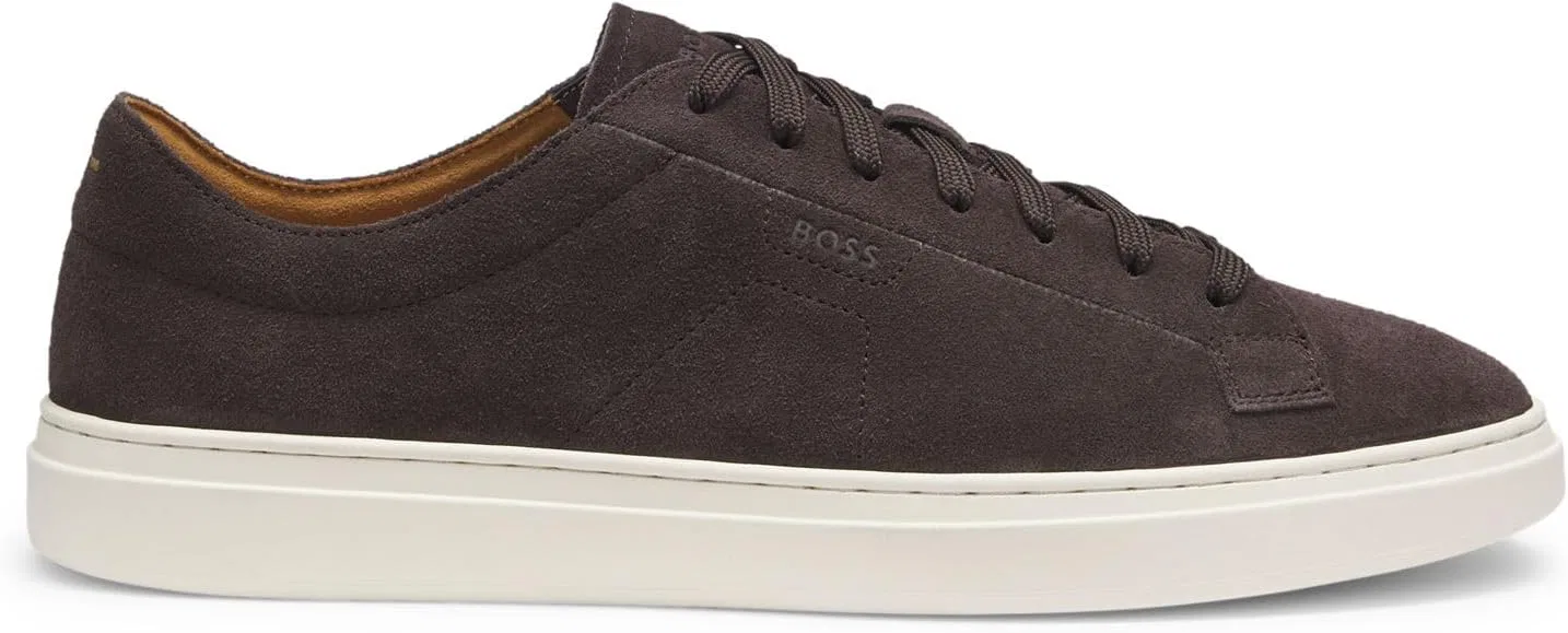 BOSS Мужские теннисные кроссовки Kieran_Tenn_wcsd 10271675 01, Dark Brown