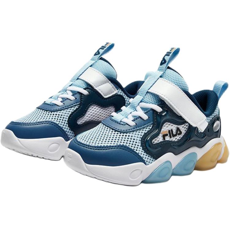 FILA KIDS Детские кроссовки с низким верхом, устойчивые к скольжению, синие, для детей от 3 до 7 лет — фото 2