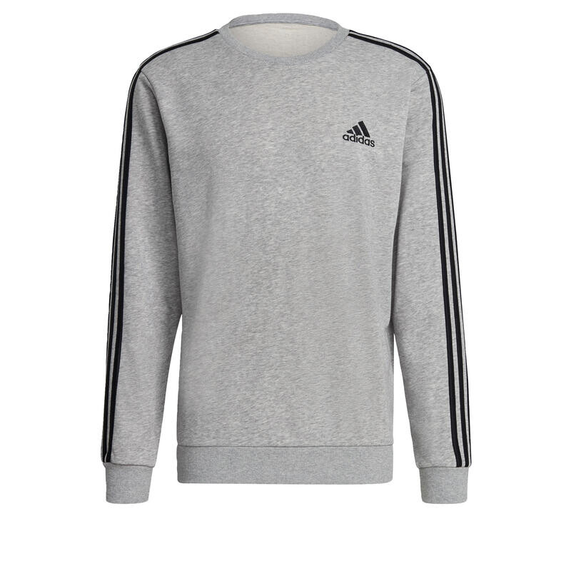 

Толстовка Essentials из френч-терри с 3 полосками ADIDAS, цвет gris