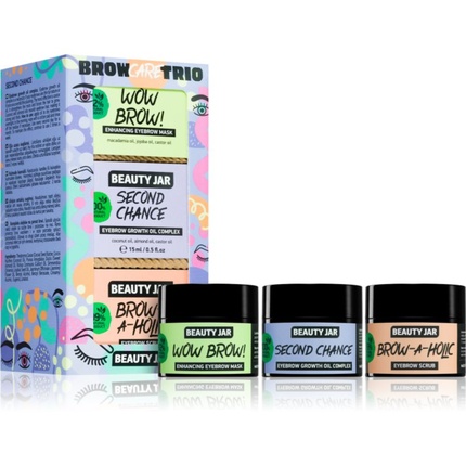 

Подарочный набор Brow Care Trio Beauty Jar