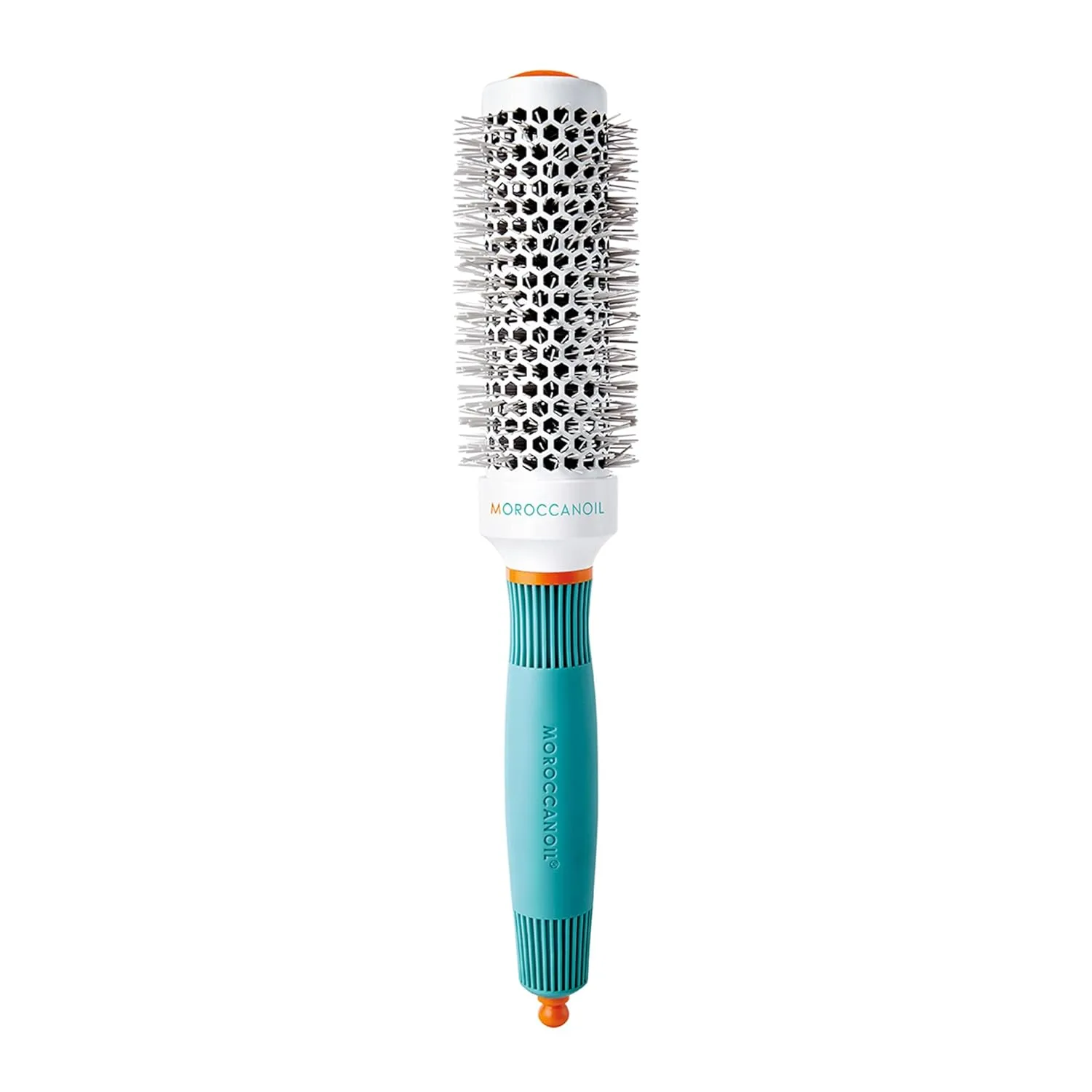Круглая керамическая щетка Moroccanoil, Blue, Grey, Orange, White