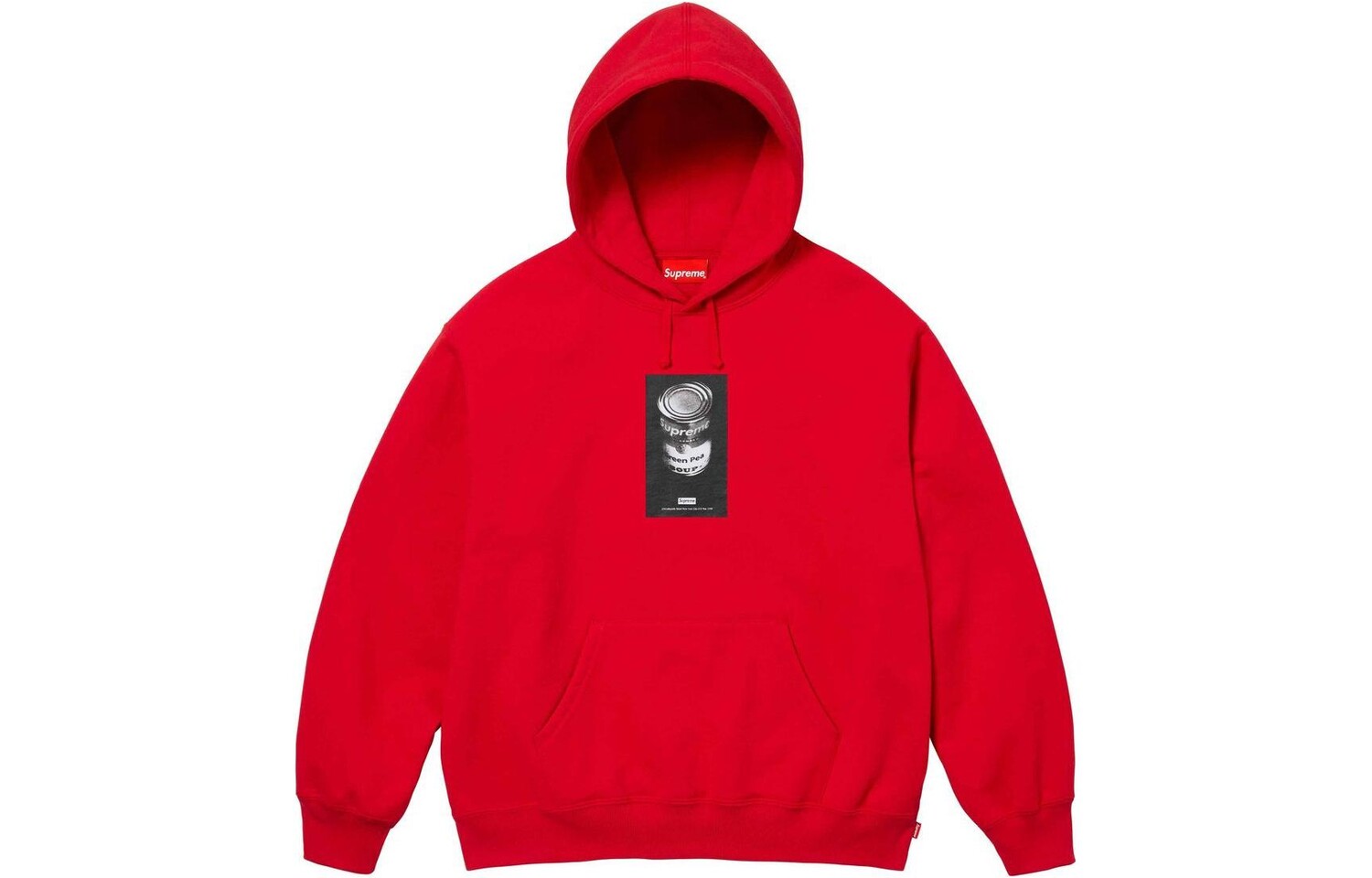 

SS24 Толстовка унисекс Supreme, красный