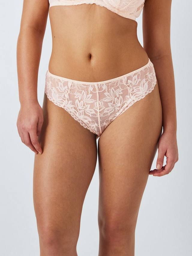 

Женские кружевные трусики Giselle John Lewis, Light Pink