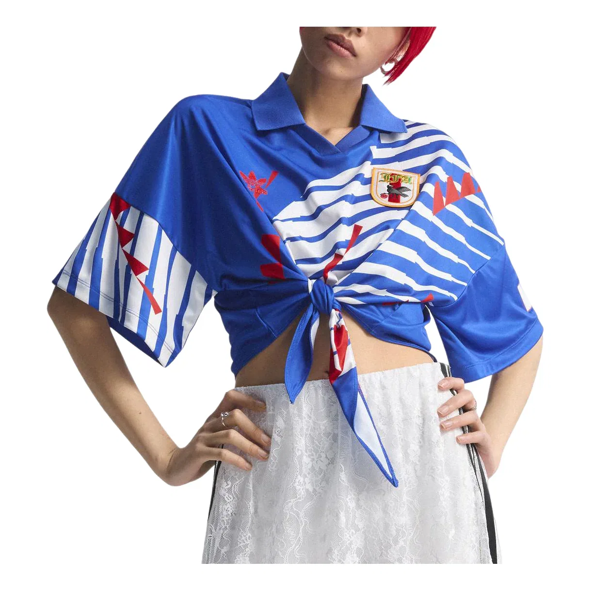 Футболка Adidas Japan Reconstructed Bringback 'White Power Blue' KE2291, синий