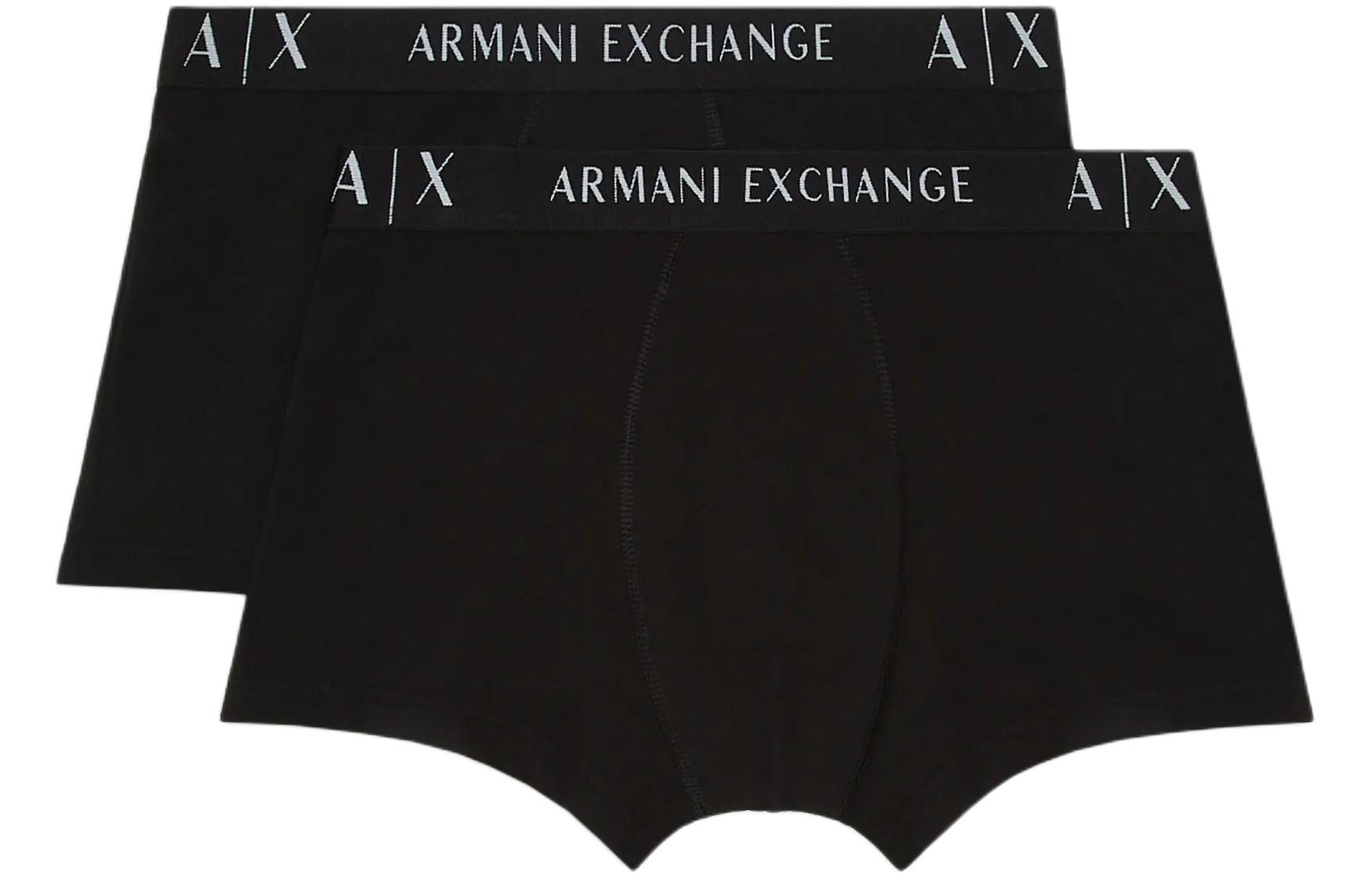 

ARMANI EXCHANGE Мужские трусы, цвет 2 strips (black)