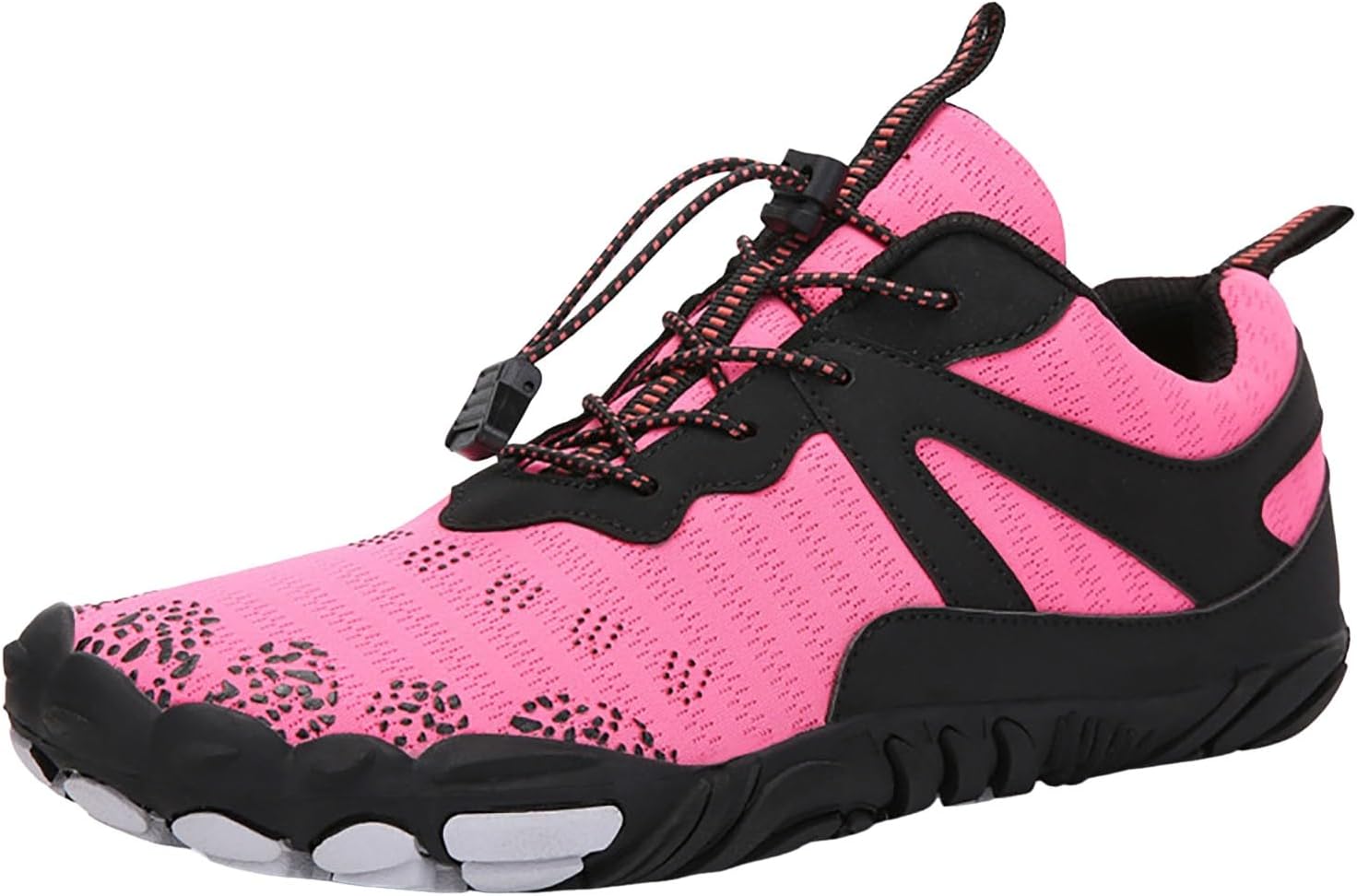 

Мужские водные обувь IWIHMIV, босоножки для активного отдыха на пляже, кроссовки для прогулок, комфортные походные туфли, розовый