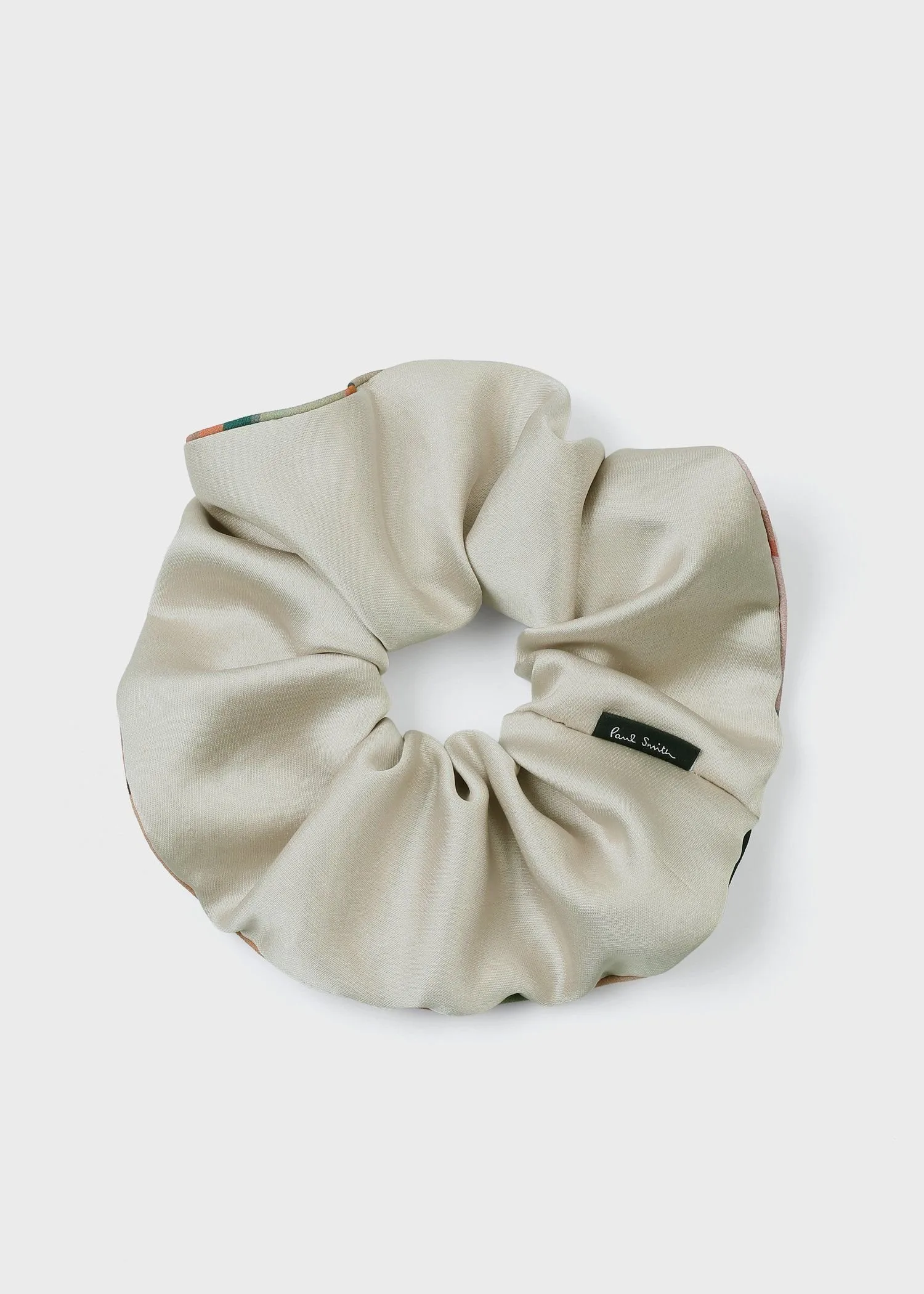 Женская резинка для волос с декоративным узором "Вихрь". Paul Smith, off white