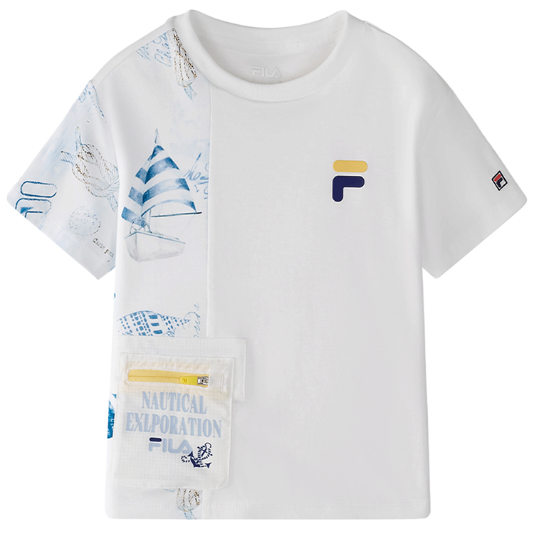 

Футболка Standard для детей 3-7 лет FILA KIDS, белый