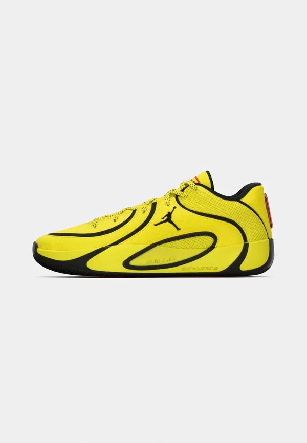 Баскетбольные кроссовки jordan tatum 4 Jordan, Sonic Yellow/University Red/Black — фото 2