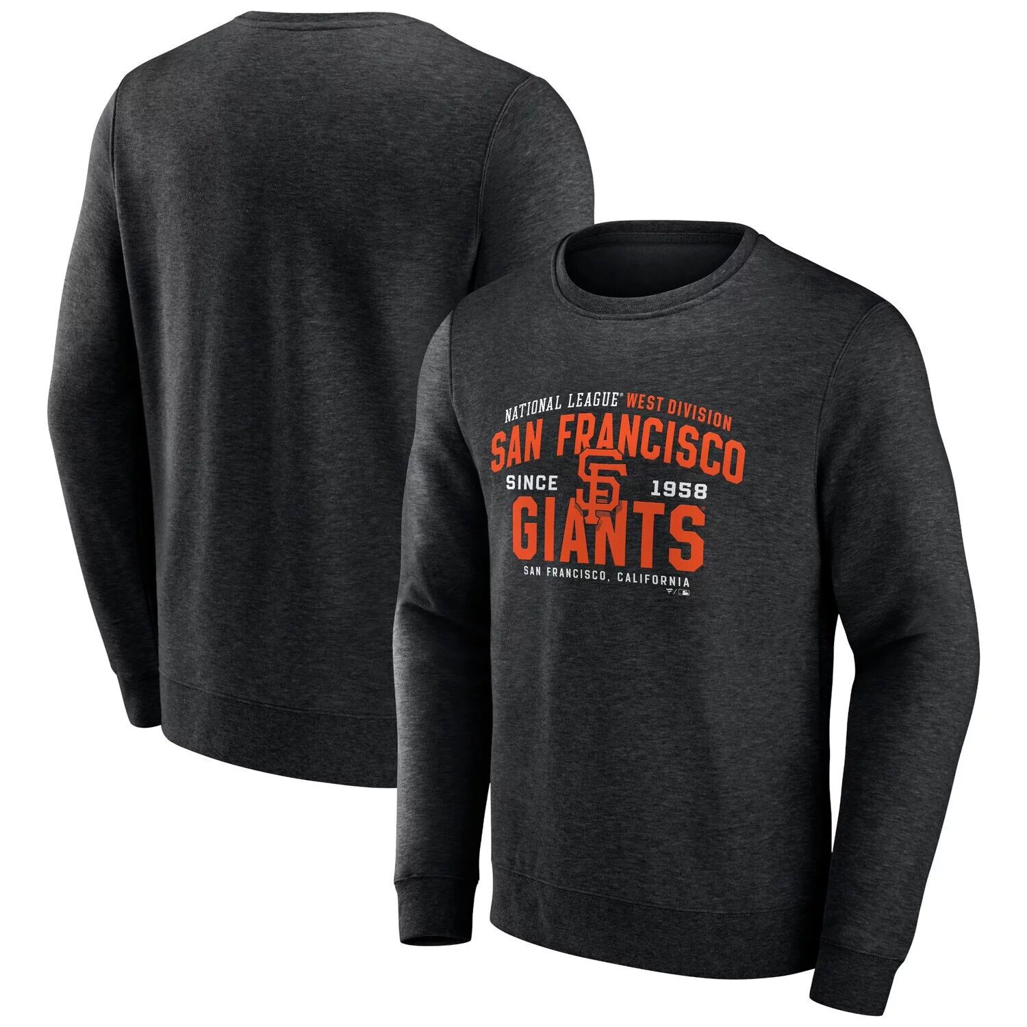 

Мужской классический пуловер с принтом черного цвета San Francisco Giants Fanatics, Черный, Мужской классический пуловер с принтом черного цвета San Francisco Giants Fanatics