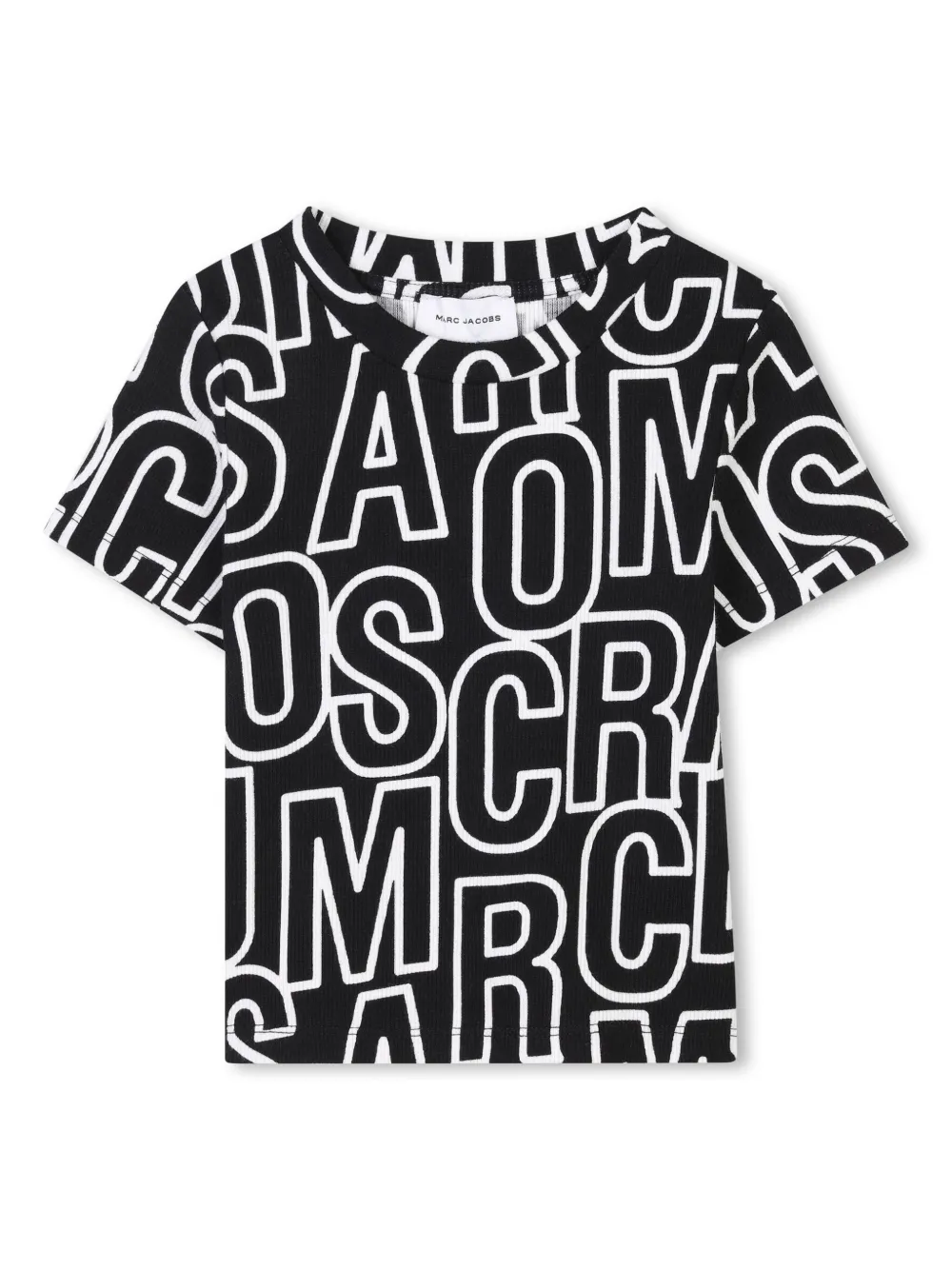 

Футболка с логотипом Marc Jacobs Kids, черный