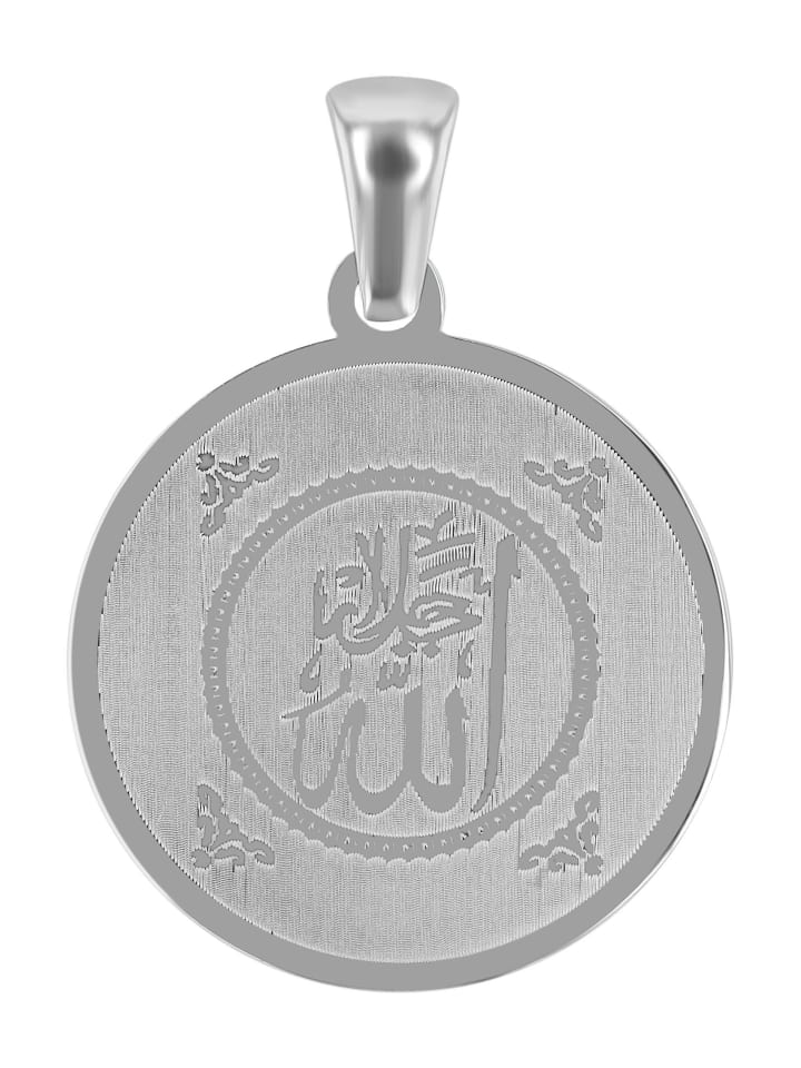 

Adeliás Кулон унисекс - кулон из нержавеющей стали с гравировкой, серебристый