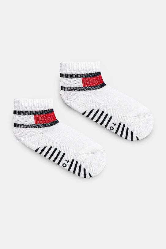 

Детские противоскользящие носки 2 пары Tommy Hilfiger, белый