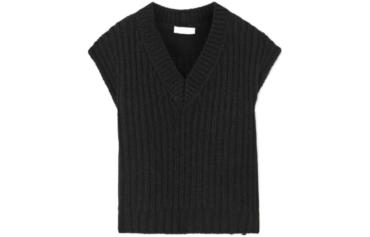 

Valentino Женский черный топ Tank Top