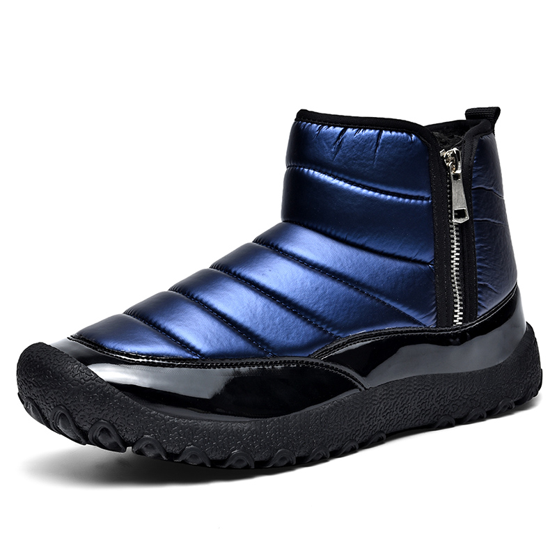 

KUPE Износостойкие утепленные короткие снегоступы мужские синие, цвет Blue