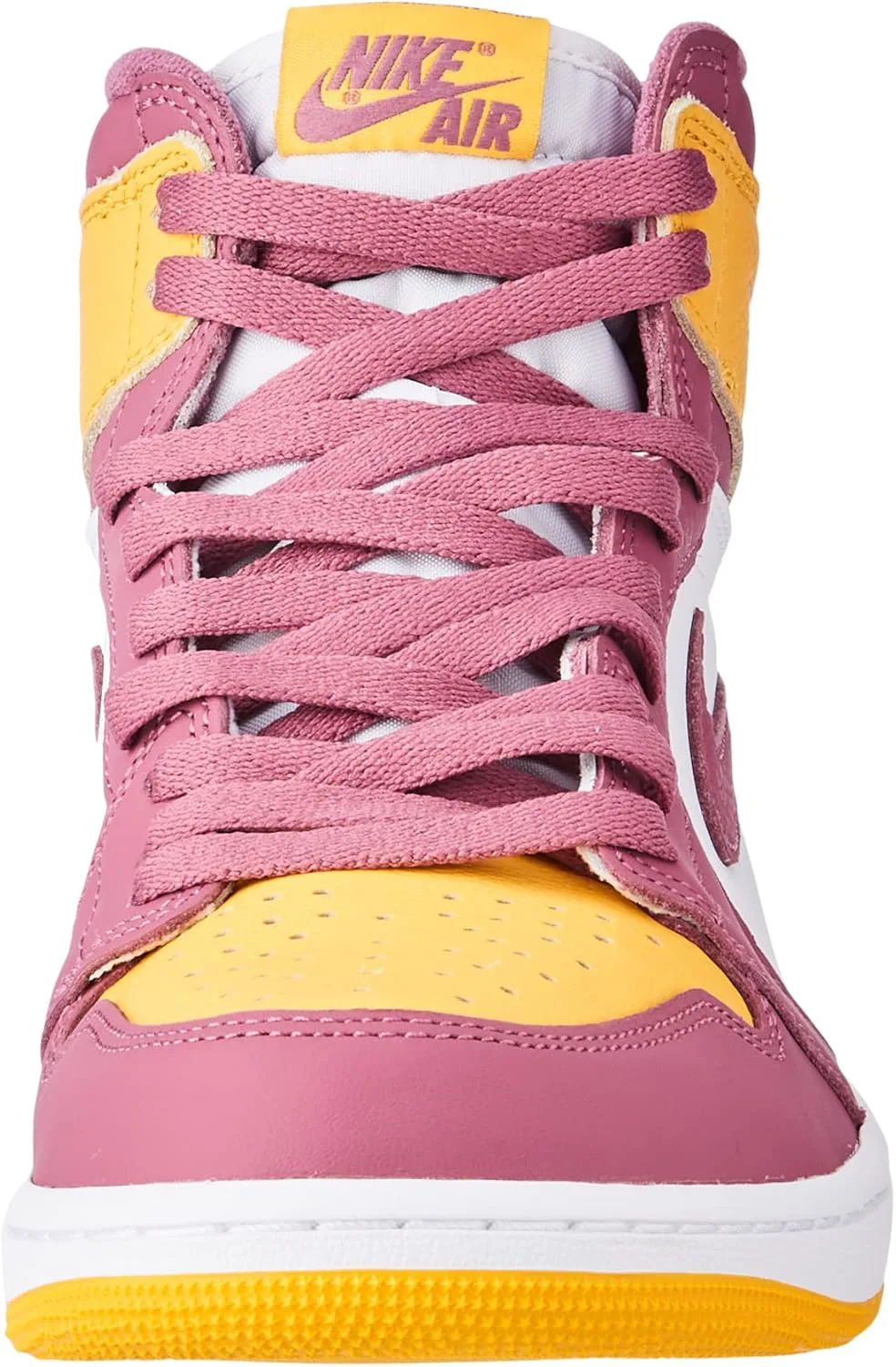 Мужские баскетбольные кроссовки Nike Air Jordan 1 Mid, золотой — фото 2