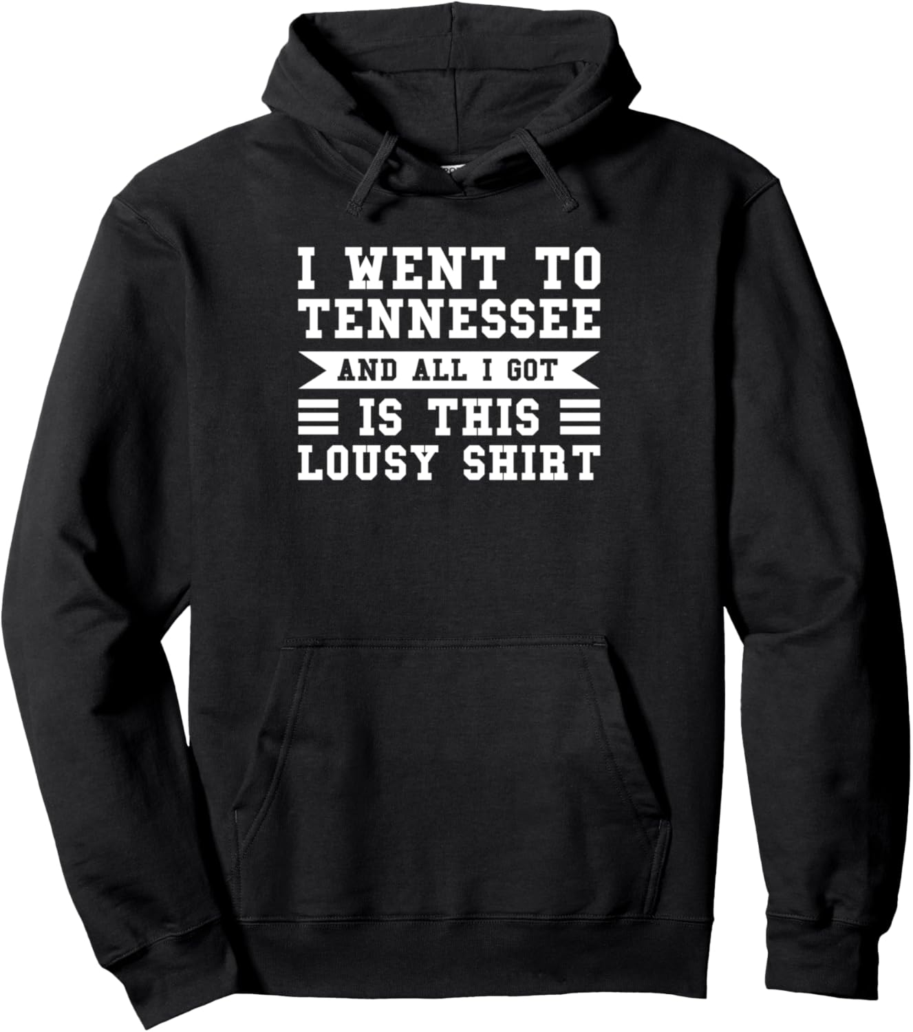 

Я поехал в Теннесси, и там была толстовка с надписью Штат США State Of Usa Gifts, черный