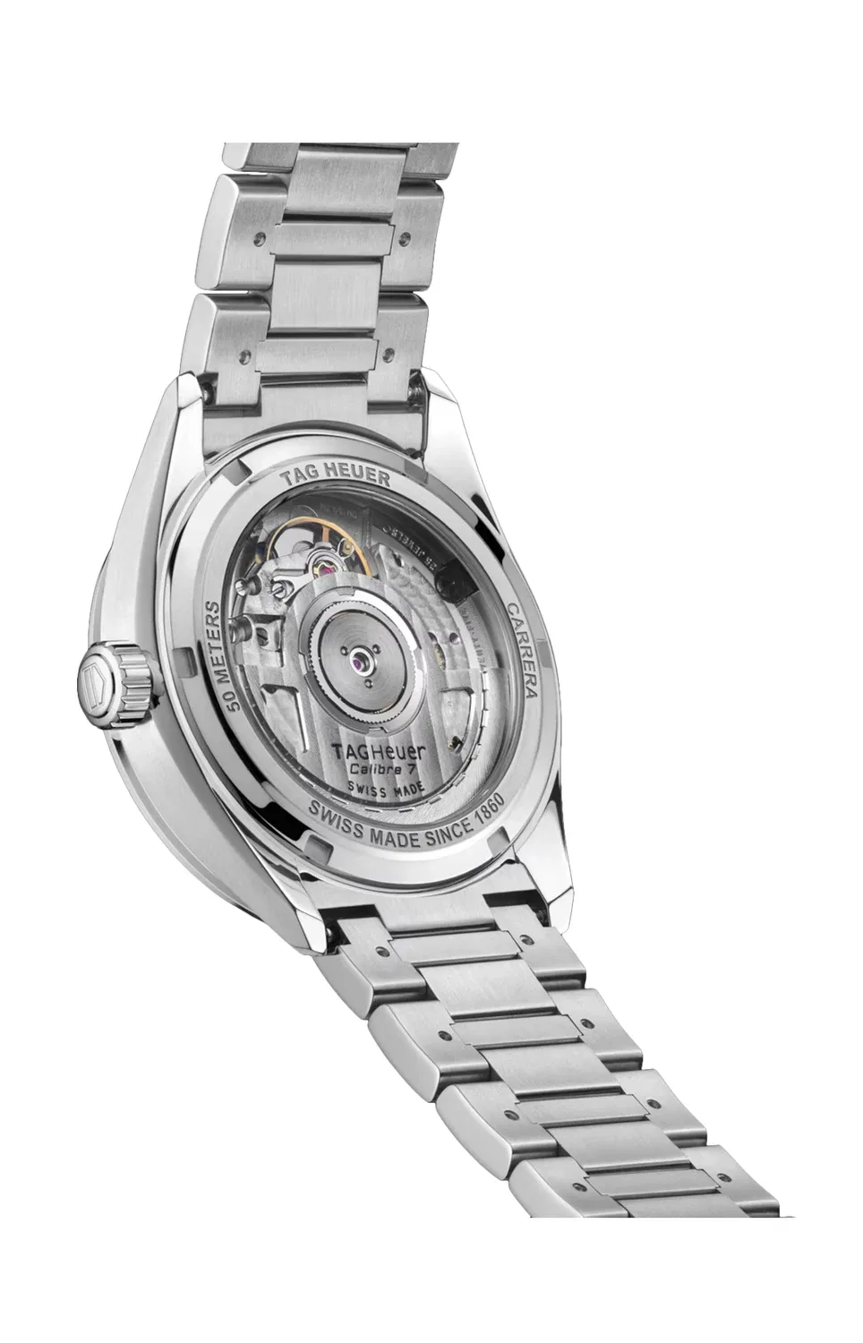 TAG HEUER CARRERA ДАТА - WBN231C.BA0001, серебряный — фото 2