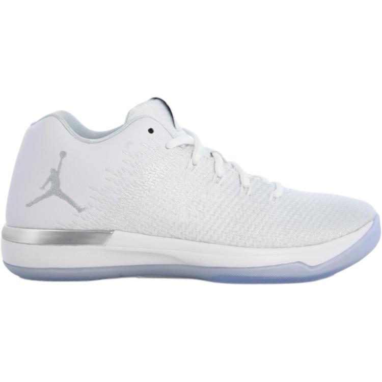 Jordan Air 31 устойчивые к истиранию дышащие низкие детские баскетбольные кроссовки white blue для подростков — фото 3