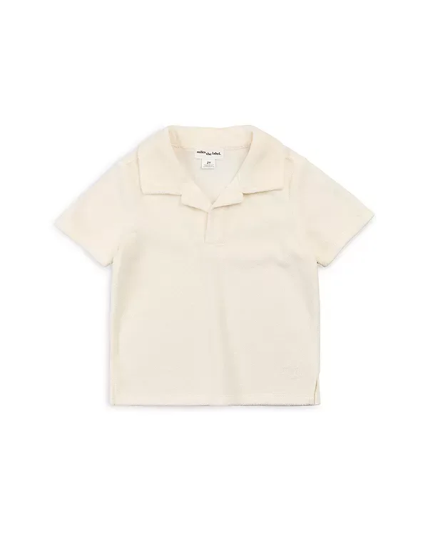 Терри Поло - маленький ребенок Miles The Label, Off-White