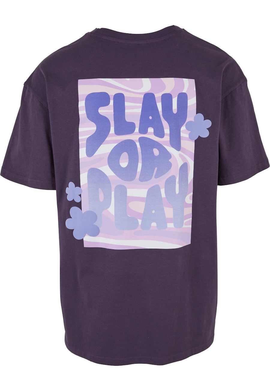 

Рубашка Lost Youth Slay or Play, баклажановый/сиреневый/светло-фиолетовый