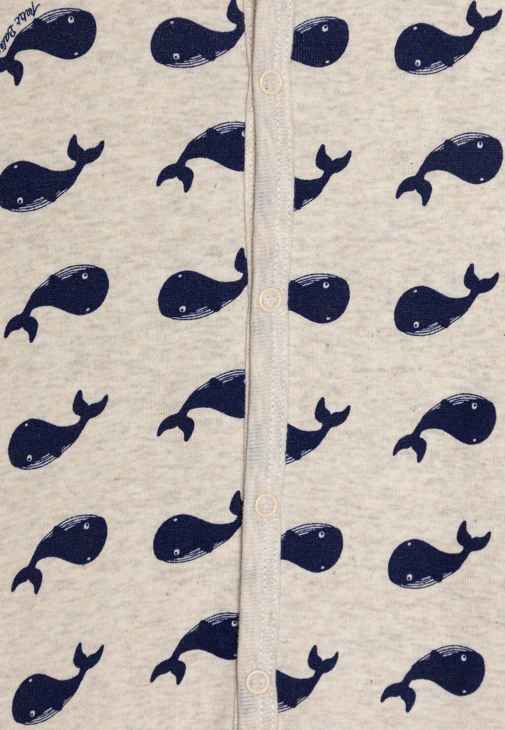 Пижамы BABY DORS BIEN SANS PIEDS UNISEX Petit Bateau, темно-синий — фото 3