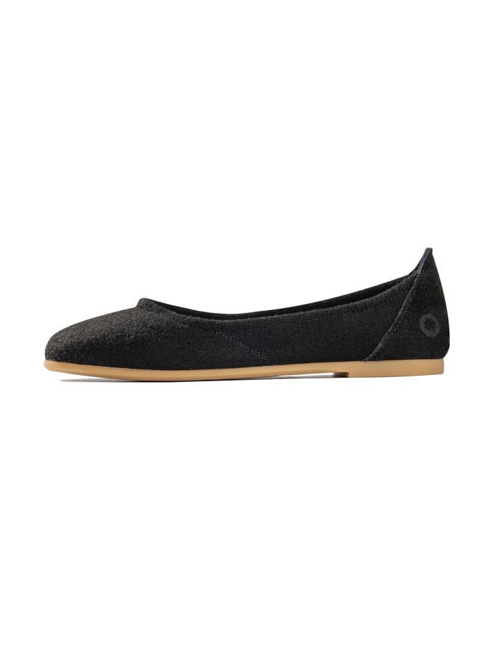 Балетки Baabuk Wool Blacky, черный