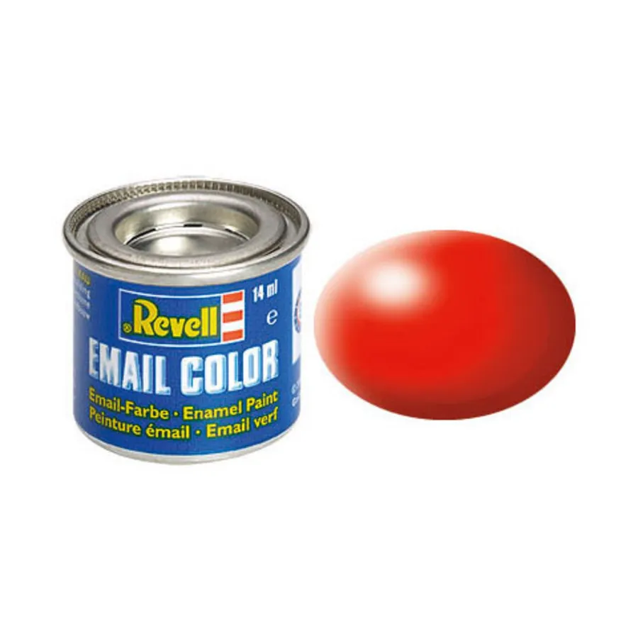 

Светящийся красный шелк, Paints - Email Color (Revell)