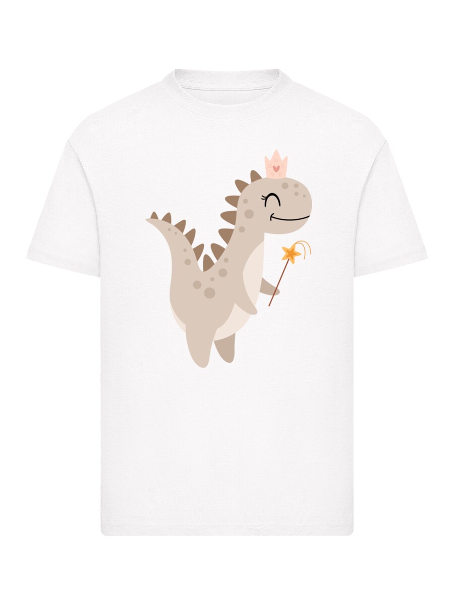 

Рубашка F4NT4STIC Süßer Mädchen Dinosaurier, белый