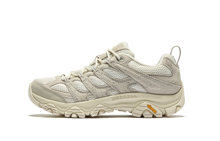 

MERRELL Мокасины Moab 3 Oyster Chalk женские светло-бежево-желтые, цвет Light Beige Yellow