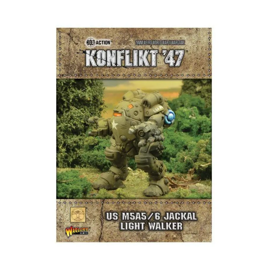 

США Шакал Уокер, Konflikt '47 - US Army (28mm) (Warlord Games)