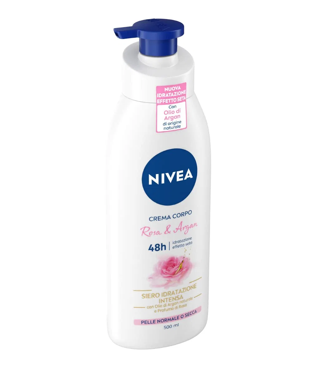 Крем для тела Pink & Argan от Nivea, 500 мл (4 шт.) Beiersdorf — фото 2