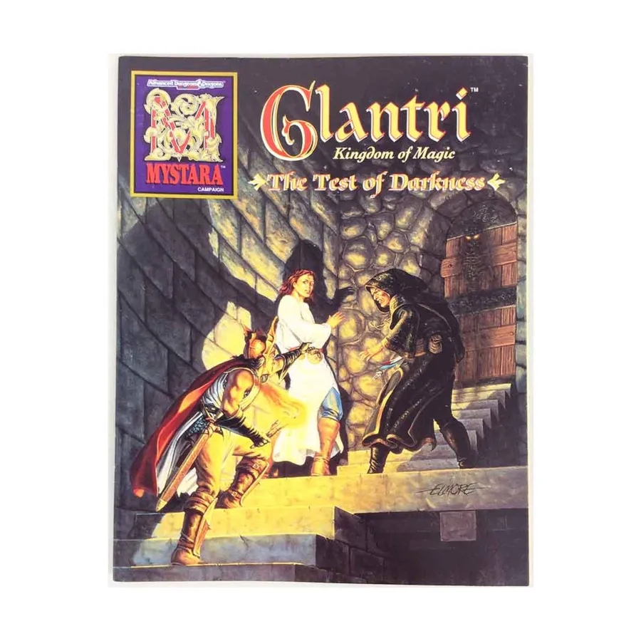 

Glantri - The Test of Darkness, Book Only!, Mystara, мягкая обложка