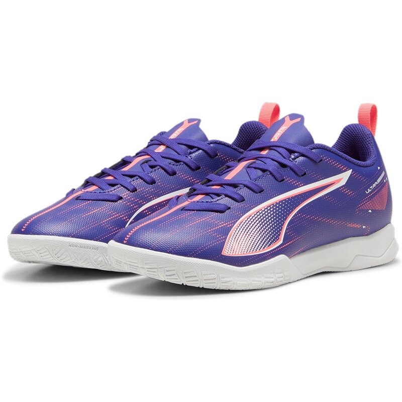 Бутсы для мини-футбола Ultra 5 Play It JR Puma, белый — фото 3